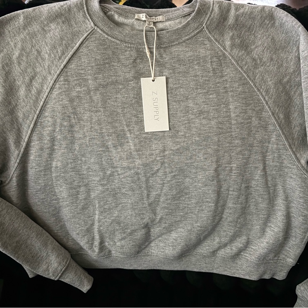 Z Supply Heather Gray Pullover